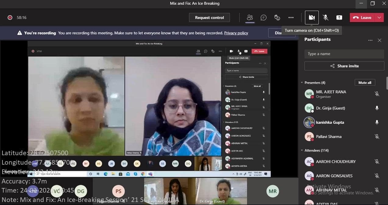 Medha Event at SCMS Noida